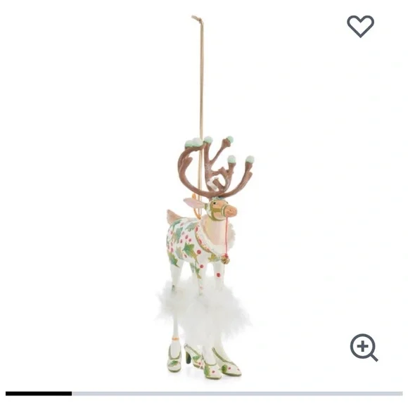 Patience Brewster MacKenzie-Childs Dash Away Vixen Reindeer Figure - Picture 2 of 2